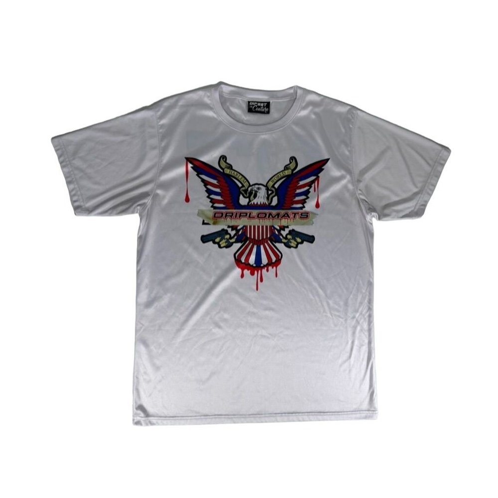 DIPSET Couture T Shirt White Large Logo Harlem World DIPLOMATS Mens 2XL